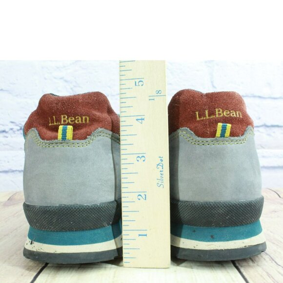 LL Bean Katahdin 2 Multicolor Suede Padded Collar Hiking Sneaker Shoes Size 11 M - Picture 6 of 9